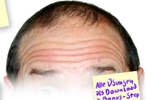 bodybuilding, workout, vitalit&auml;t, vital, k&ouml;rperkultur, k&ouml;rperkult, lebensqualit&auml;t, knackwurst, lifestyle, stirn, waschbrettstirn, lebenshilfe, selbstvertrauen, traumfigur, traumbody